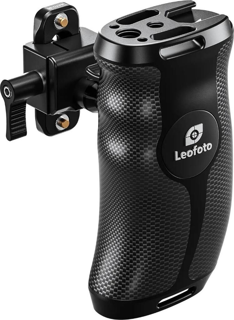 Leofoto CH-5L Dönebilen Karbon Fiber Yan Tutma Kolu (Sol)