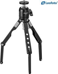 Leofoto MT-03 + MBH-20 Mini Tripod Kiti Siyah