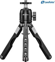 Leofoto MT-03 + MBH-20 Mini Tripod Kiti Siyah