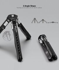 Leofoto MT-04+LH-30 Çantalı Mini Tripod Kiti