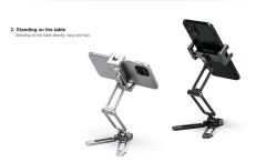 Leofoto PS-4 Katlanabilir Telefon Standı Siyah