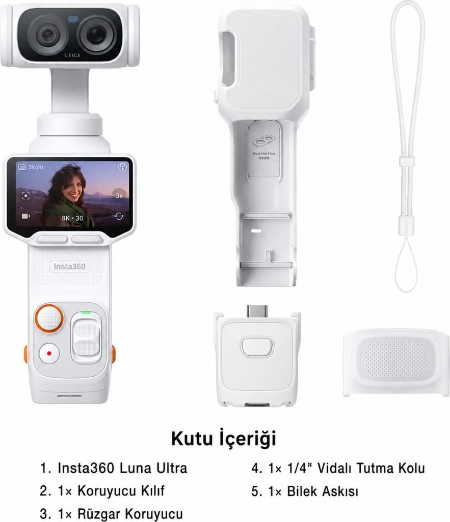 Insta360 Luna Ultra Standard Combo (Stellar White)
