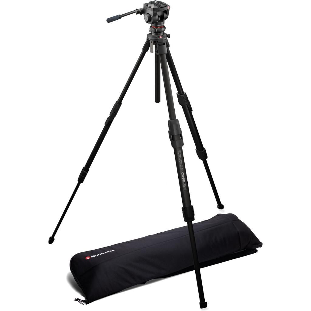 Manfrotto MKONEA-500X ONE 500X Fluid Head Video Tripodu
