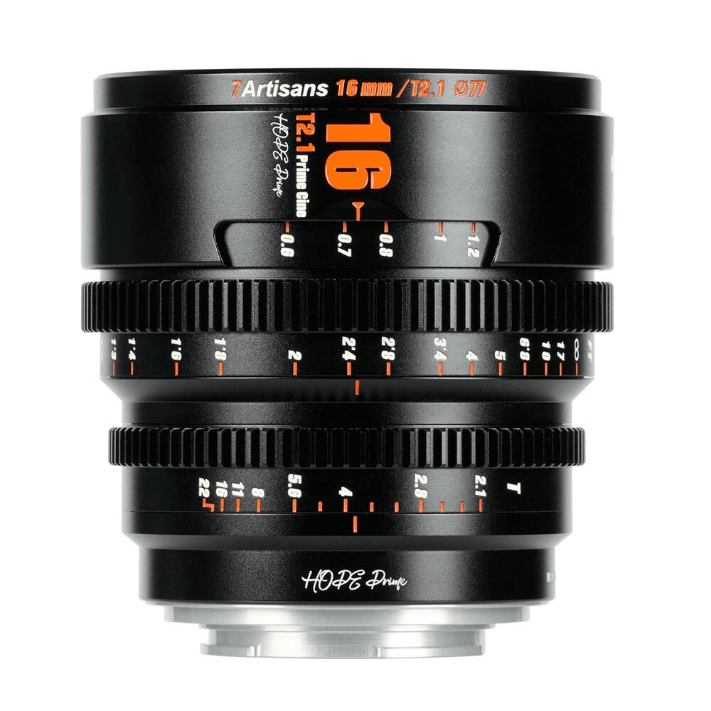 7Artisans 16mm T2.1 Kamera Lensi (FX Mount)