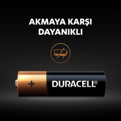 Duracell AA 4'lü Alkalin Kalem Pil (SKT: 03-2035)