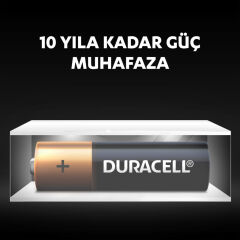 Duracell AA 4'lü Alkalin Kalem Pil (SKT: 03-2035)