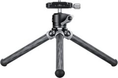 Leofoto MT-02C+LH-22 Karbon Fiber Mini Tripod Siyah