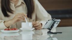 Leofoto PS-3 Katlanabilir Telefon Standı Siyah