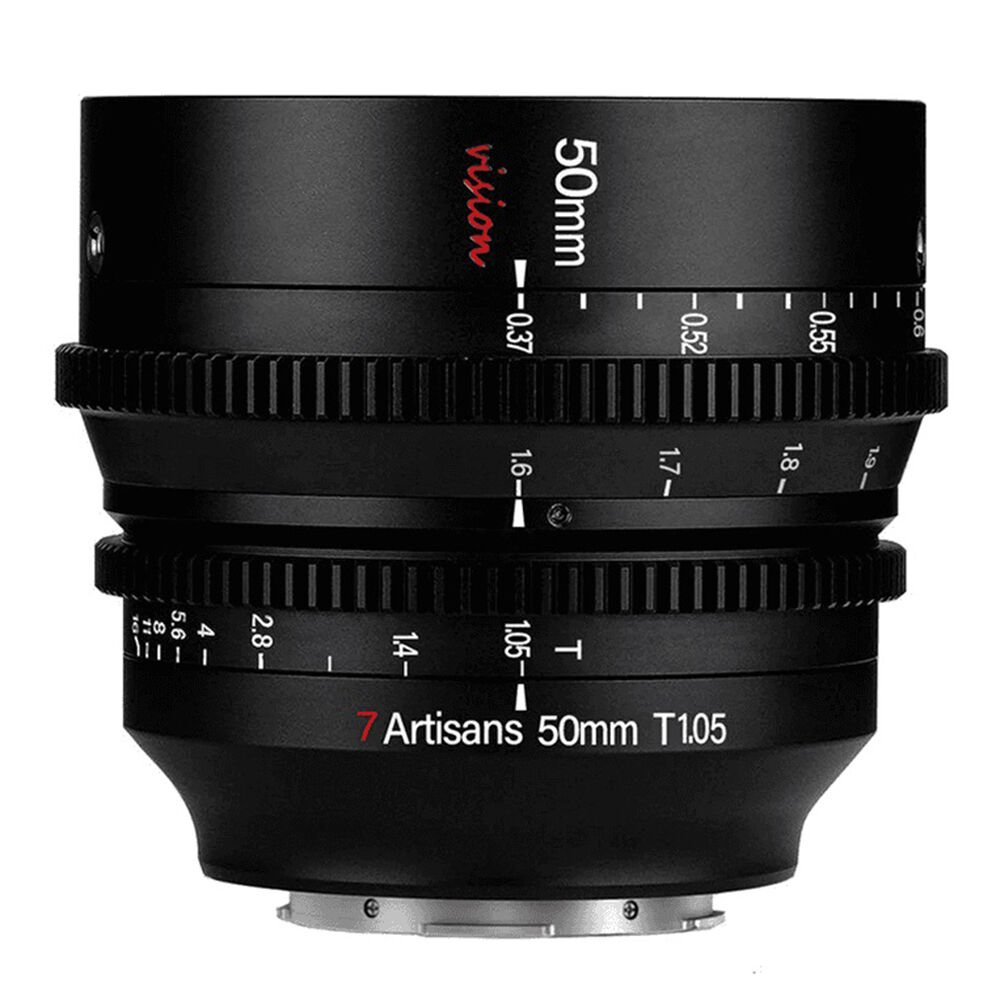 7Artisans 50mm T1.05 Lens (Sony E Mount)