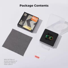 K&F Concept Insta360 Luna Ultra İçin Değişken ND Filtre (ND2-32)