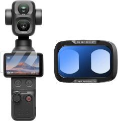 K&F Concept Dji Osmo Pocket 4P İçin Işık Kirliliği Önleyici Filtre (Anti-Light Pollution) (Metal)