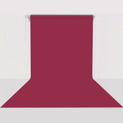 GDX Sabit (Tavan & Duvar) Kağıt Sonsuz Stüdyo Fon Perde (Crimson) 2.70x11 Metre