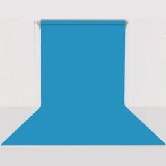 GDX Sabit (Tavan & Duvar) Kağıt Sonsuz Stüdyo Fon Perde (Turquoise) 2.70x11 Metre
