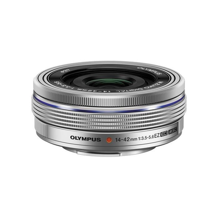 Olympus M. Zuiko 14-42mm f3.5-5.6 ED EZ Lens (Gümüş)