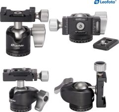 Leofoto LS-223C+LH-25 Profesyonel Mini Karbon Fiber Tripod Kit