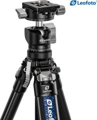 Leofoto AZ-204C+LH-25R Azure Serisi Ultra Kompakt Karbon Fiber Tripod