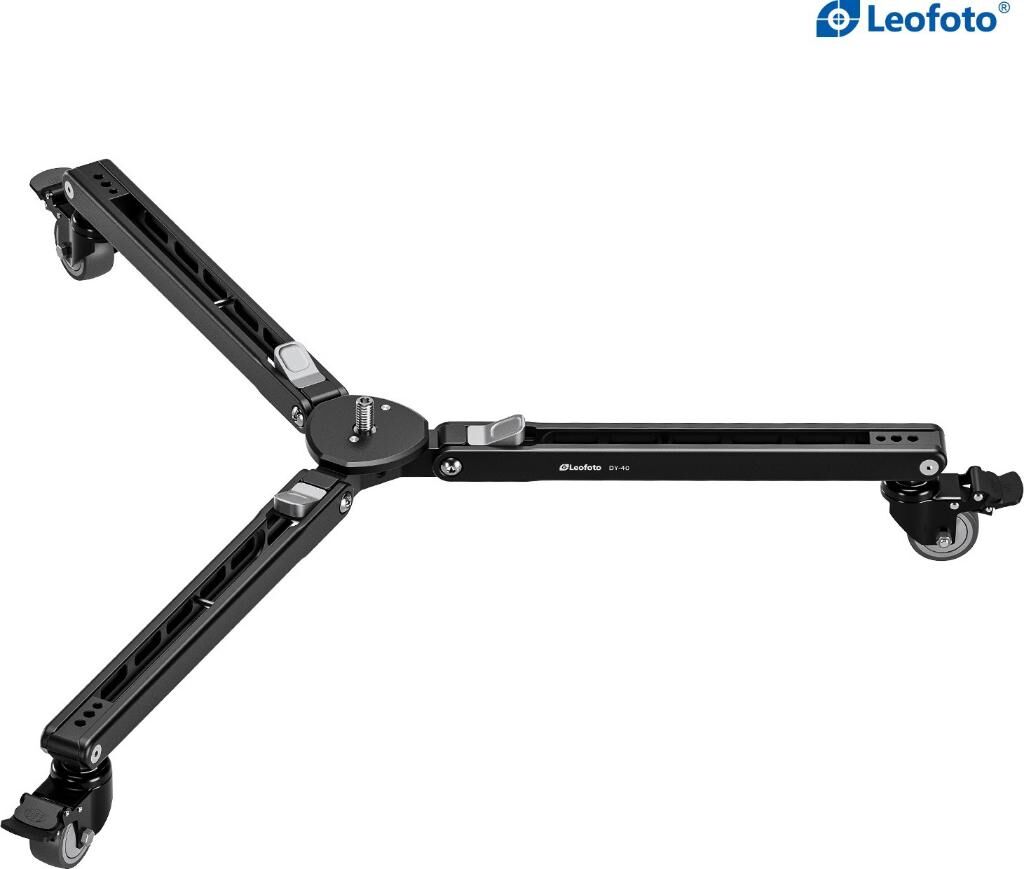 Leofoto DY-40 Tripod Dönüşümlü Kilitlenebilir Tekerlekli Monopod Dolly