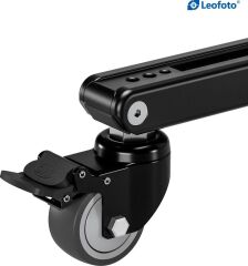 Leofoto DY-40 Tripod Dönüşümlü Kilitlenebilir Tekerlekli Monopod Dolly