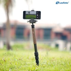Leofoto GO-125 Go Stick Hafif Karbon Fiber Monopod Uzatma Çubuğu