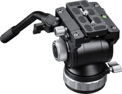 Leofoto BV-15 (Knob Clamp) Pro Fluid Sistem Video Başlığı