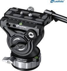Leofoto BV-15 (Knob Clamp) Pro Fluid Sistem Video Başlığı