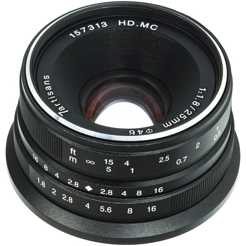 7artisans 25mm f/1.8 APS-C Manuel Lens (Fujifilm X)