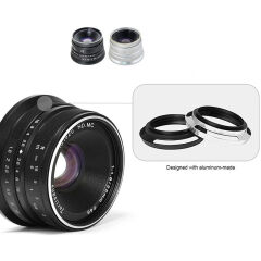 7artisans 25mm f/1.8 APS-C Manuel Lens (Fujifilm X)