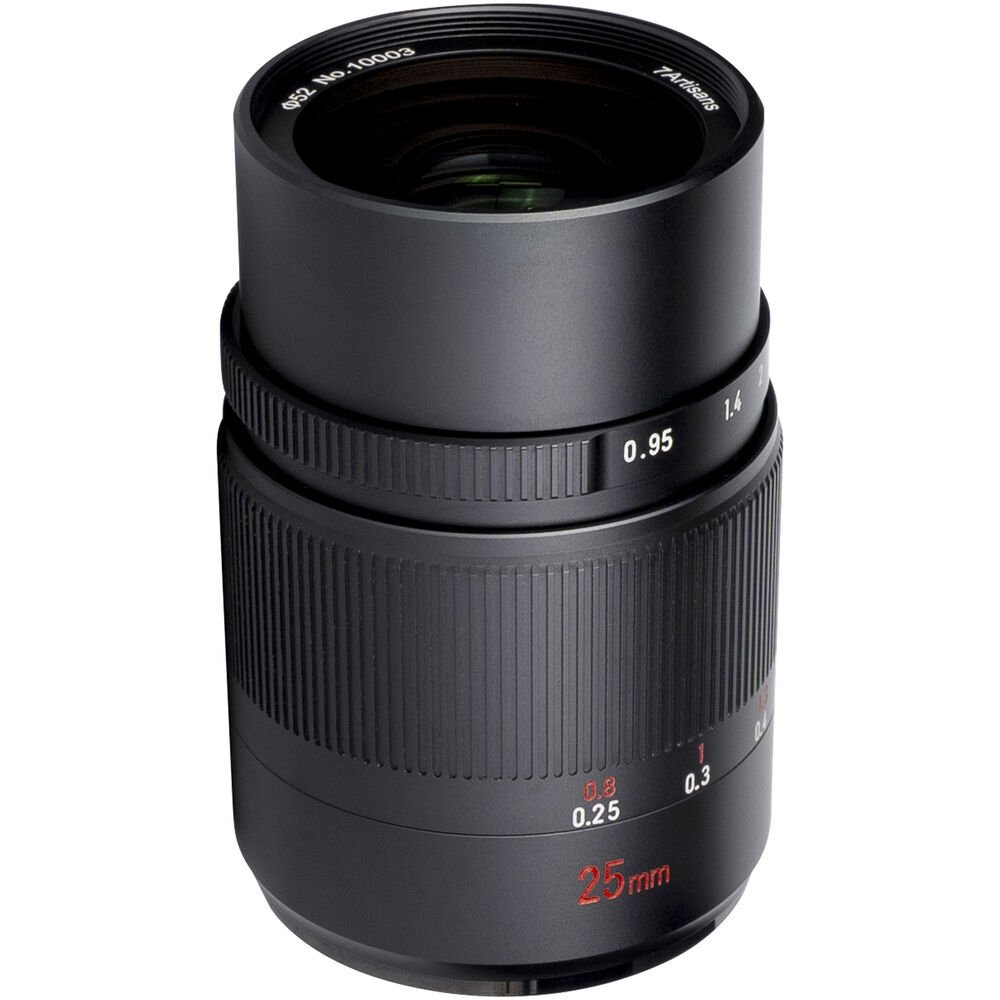 7Artisans MF 25mm f/0.95 APS-C Lens (Fujifilm X)