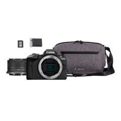 Canon EOS R50 18-45mm + Çanta + 64GB Travel Kit