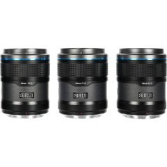 Sirui Sniper 23mm, 33mm, 56mm f/1.2 APS-C AF Lens Seti (Nikon Z)