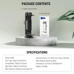 Neewer PA100 Metal Tablet Tutucu