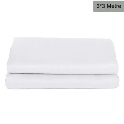 GDX 3x3 Metre Beyaz Kumaş Fon Perde Yıkanabilir (Stand Hariç)