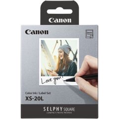 Canon XS-20L Renkli Mürekkep/Etiket Seti (20 Baskılık)