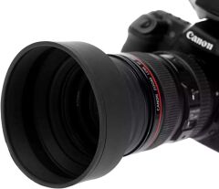 JJC 82mm Silikon Parasoley