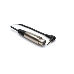 Hosa XVS-101F XLR Dişi - 3.5mm TRS Erkek Mikrofon Kablosu 30cm