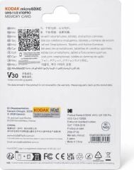 Kodak 128GB UHS-I U3 A1 V30PRO MicroSD Kart