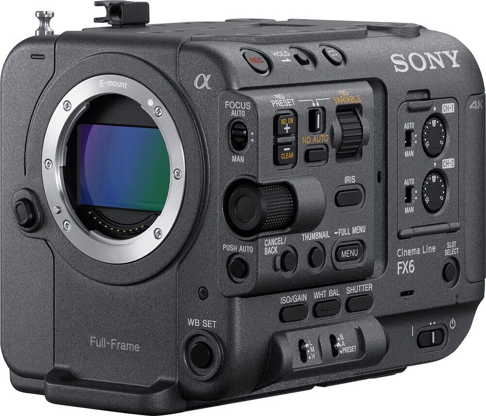 Sony FX6 Full Frame 4K Sinema Kamerası