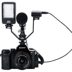 Kiwifotos VB-125 Üçlü Flaş Tutucu V-Bracket