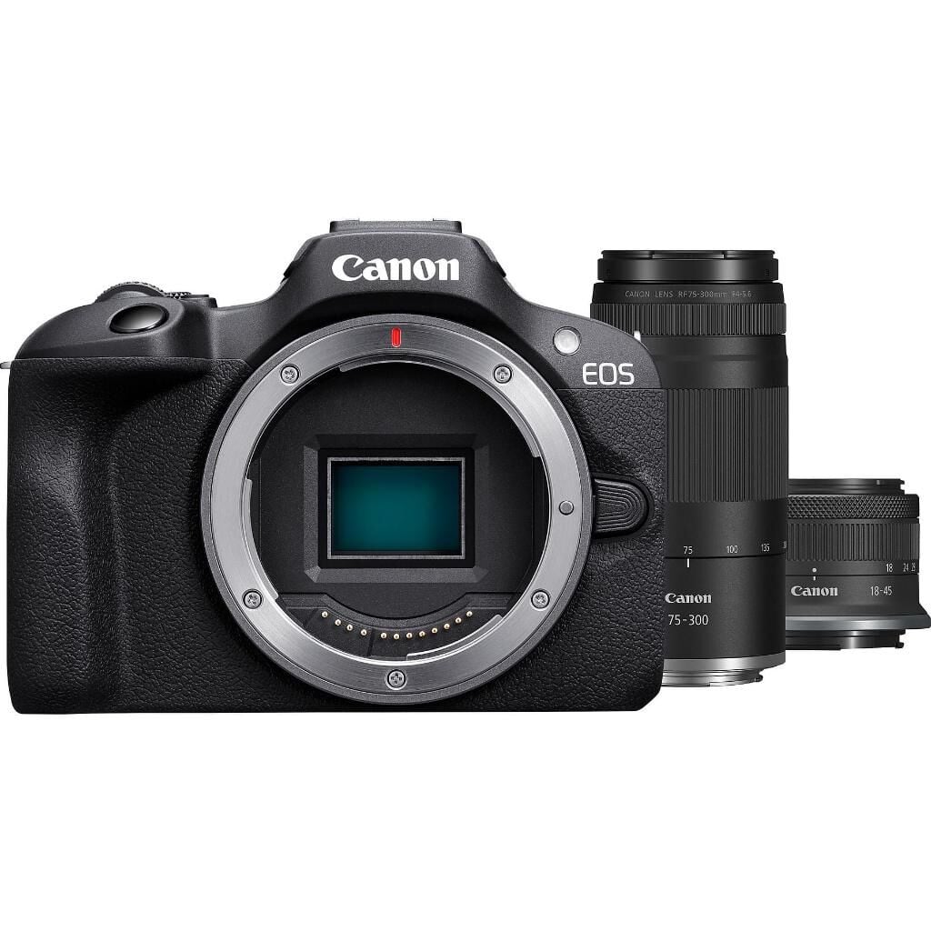 Canon EOS R100 18-45mm 75-300mm Kit