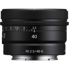 Sony FE 40mm f2.5 G Lens