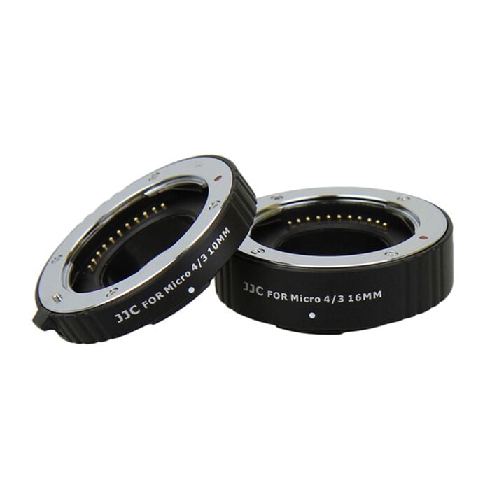 JJC AET-M43S 10mm + 16mm AF Macro Extension Tüp (M4/3-Olympus-Panasonic)